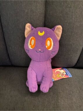 7” Sailor Moon Luna plush
